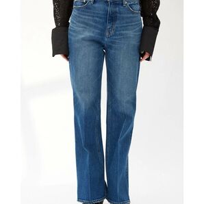 新品未使用! crie conforto フレアーワイドデニムパンツ S