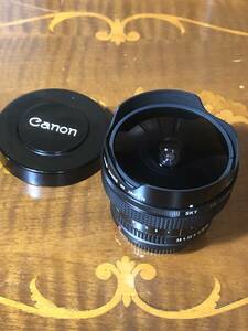 中古 レンズ Canon FISH-EYE LENS FD 15ｍｍ F2.8 魚眼レンズ