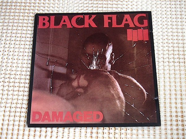 Black Flag ブラック フラッグ Damaged / US ハードコア パンク 金字塔 Henry Rollins Greg Ginn ( gone ) Dez ( ex: Misfits )等在籍