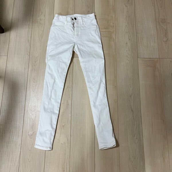 moussy ホワイト デニム
