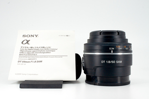 ■ SONY ソニー ■ DT 50mm F1.8 SAM SAL50F18 ● αAマウント単焦点レンズ 【送料込】