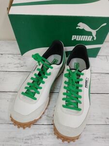 未使用品//PUMA//プーマ//グリーン緑系//24.5㎝//