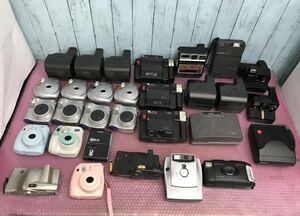  Polaroid camera Cheki instant camera total approximately 30 piece summarize used present condition goods operation not yet verification junk (140s)