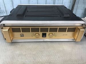 Classic Pro power amplifier CP1400 electrification OK, other operation not yet verification out cover lack used present condition goods (160s)