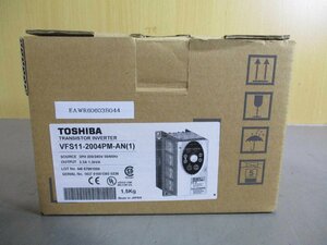 新古 TOSHIBA VFS11-2004PM-AN(1) 0.4KW-1.3KVA-0.5HP (EAWR60603B044)