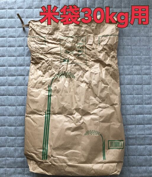 【米袋のみ】30キロ用 大きい 紙袋