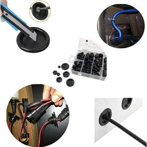 グロメット 1000個入り ワイヤープロテクター 外直16mm 内直径10mm
