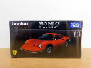（未開封）tomica PREMIUM トミカ プレミアム　NO.13　DINO 246 GT ディーノ 246 GT　赤　S=1/61