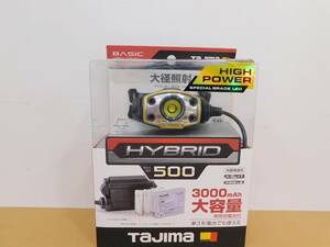 （未開封・未使用）TAJIMA　タジマ　LEDヘッドライト　E501D　セット　LE-E501D-SP 　BASIC　LEDヘッドライト