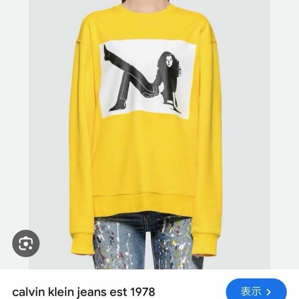 calvin klein jeans est.1978 スウェットシャツ