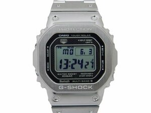 Gショック フルメタル GMW-B5000D-1JF シルバー 腕時計 ウォッチ G-SHOCK 箱付き 中古品[C158U289]