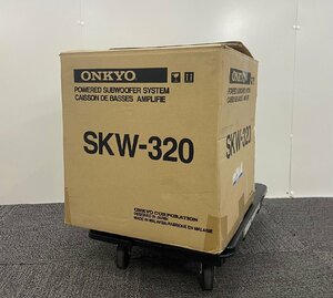 △1539　未使用品　オーディオ機器　サブウーファー　ONKYO SKW-320　オンキョー