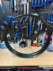 中古美品 WTB SCRAPER i40 27.5+ 32H リム 2本セット セミファット チューブレスレディ ETRTO584×40c 廃番 SURLY KONA 重量実測570g