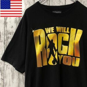 ROCK YOU アメリカ古着 ビッグプリント Tシャツ メンズ