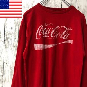 Coca-Cola コカコーラ アメリカ古着 ビッグプリント Tシャツ メンズ