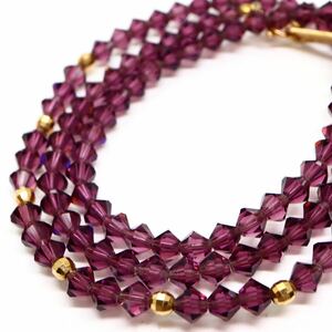 《K18 天然ルビーネックレス》J 約8.5g 約43cm ruby necklace ジュエリー jewelry DD0/DD0