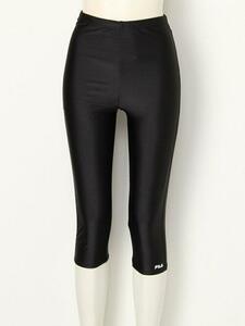 7 number S size new goods FILA filler bottoms leg wear lady's swimsuit yoga exercise leggings black black free shipping regular price 3,960 jpy 