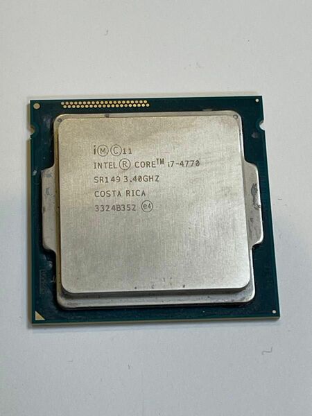 CPU Intel Core i7 4770 動作確認済み 