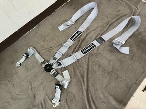 [ shop front taking over welcome ]shu Roth racing 4 point type racing Harness gray SCHROTH RACING seat belt s
