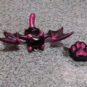 猫ねこにゃんこ ストラップ 悪魔ver.