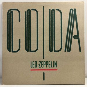 [US record LP]LED ZEPPELIN / CODAko-da( last comfort chapter ) / red *tsepe Lynn jimi-*peiji, John *bo-nam inside sack SWANSONG 7 90051-1 ^