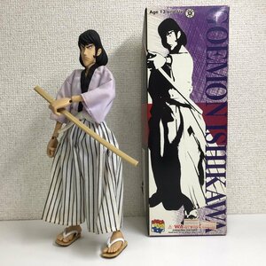 [ высота примерно 29cm]meti com * игрушка STYLISH COLLECTION LUPIN THE 3rd-03 GOEMON ISHIKAWA фигурка Lupin III Ishikawa ...MEDICOM TOY*