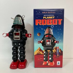 [ height approximately 22.5cm] HA HA TOY robot collection MECHANICAL PLANET ROBOT tin plate robot *
