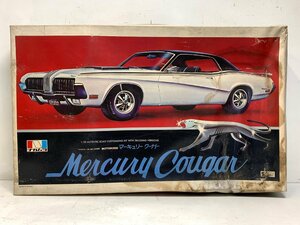 naka blur 1/20 Mercury Cougar < not yet constructed >* box damage equipped Mercury Cougar plastic model that time thing MADE IN JAPAN * taking over possible *