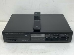 [ Junk ]YAMAHA CD-2< electrification possible * reproduction un- possible > remote control attaching RS-2 Yamaha CD player MADE IN JAPAN * taking over possible *