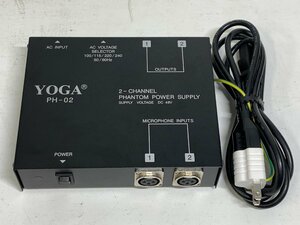 YOGA PH-02＜動作確認済み＞2チャンネル ファンタム電源ユニット 48V 電源供給 パワーサプライ □