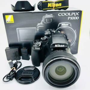 【良品】Nikon デジタルカメラ COOLPIX P1000 ブラック クールピクス P1000BK