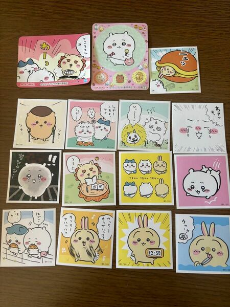 ちいかわ シール ハチワレ うさぎ あつめてシールガム