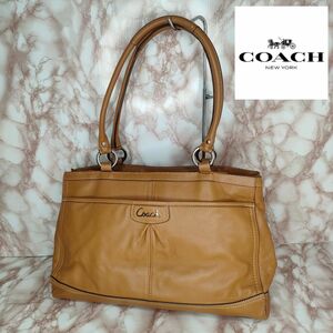 COACH　コーチ　レザー　ショルダーバッグ