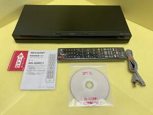 SHARP シャープ BDレコーダー 2B-C20BW1 2番組同時録画 HDDは交換新古品2TB(使用時間489h/119回) 整備済完全動作品(1ヶ月保証) 美品