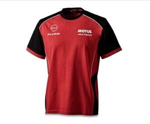 ★NISSAN nismo COMFIT Tシャツ RED LLサイズ MOTUL AUTECH