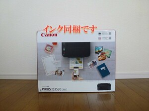 即納　キャノン　TS3530　プリンター　黒　CANON　PIXUS　（純正インク BC-365、BC-366 付き）スキャナー、コピー、スマホ印刷可能！