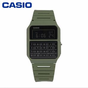 CASIO カシオ チープカシオ チプカシ DATA BANK データバンク　腕時計 カーキ CA-53WF-3B