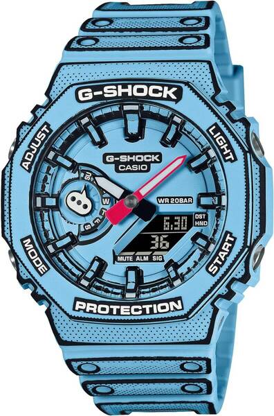 ★送料無料 新品未開封 国内正規品 CASIO G-SHOCK マンガ MANGA THEMEシリーズ GA-2100MNG-2AJR 即決