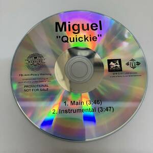 裸57 HIPHOP,R&B MIGUEL - QUICKIE INST,シングル,PROMO盤 CD 中古品