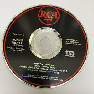 裸57 HIPHOP,R&B RONNIE MILSAP - TURN THAT RADIO ON シングル CD 中古品