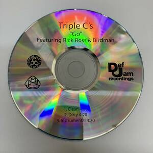 裸57 HIPHOP,R&B TRIPLE C'S - GO INST,シングル CD 中古品