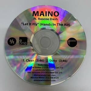 裸57 HIPHOP,R&B MAINO - LET IT FLY (HANDS IN THE AIR) シングル CD 中古品