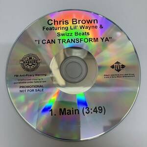 裸57 HIPHOP,R&B CHRIS BROWN - I CAN TRANSFORM YA シングル,PROMO盤 CD 中古品