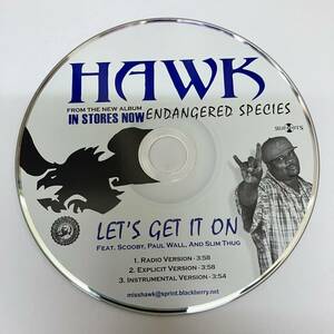 裸57 HIPHOP,R&B HAWK - LET'S GET IT ON INST,シングル CD 中古品
