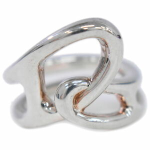  подлинный товар Hermes HERMESshe-n Dunk Lupin k кольцо кольцо 51 10 номер Ag925 серебряный 
