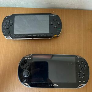 【2台セット】SONY PSP PSVITA ソニー PSP-1000 PCH-1100 ジャンク扱い　プレイステーションポータブル PlayStation 