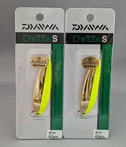 即決!!ダイワ★チヌークＳ 21ｇ 2個セット W-GCH★新品 DAIWA Chinook S