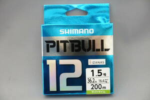  быстрое решение!! Shimano *pitobru12 1.5 номер 200m* новый товар SHIMANO PITBULL