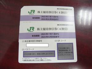 ②★2枚 コード通知のみ JR東日本 割引券 (4割引) 2024.6.30まで★