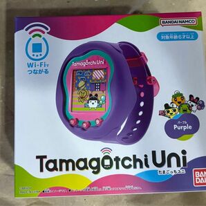 Tamagotchi たまごっちユニ Uni バンダイ　パープル　新品、未使用